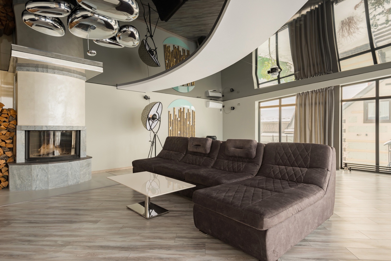 Коттедж Hi tech — вид 3